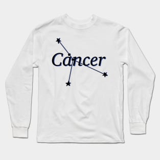 Cancer Constellation Long Sleeve T-Shirt